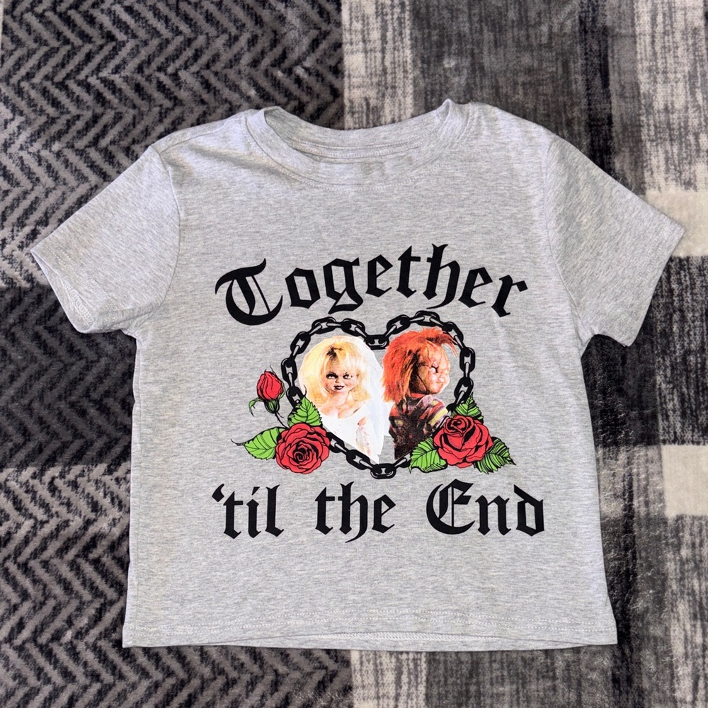 Freeze Gray 'Together 'Til the End' Short Sleeve Graphic Tee
